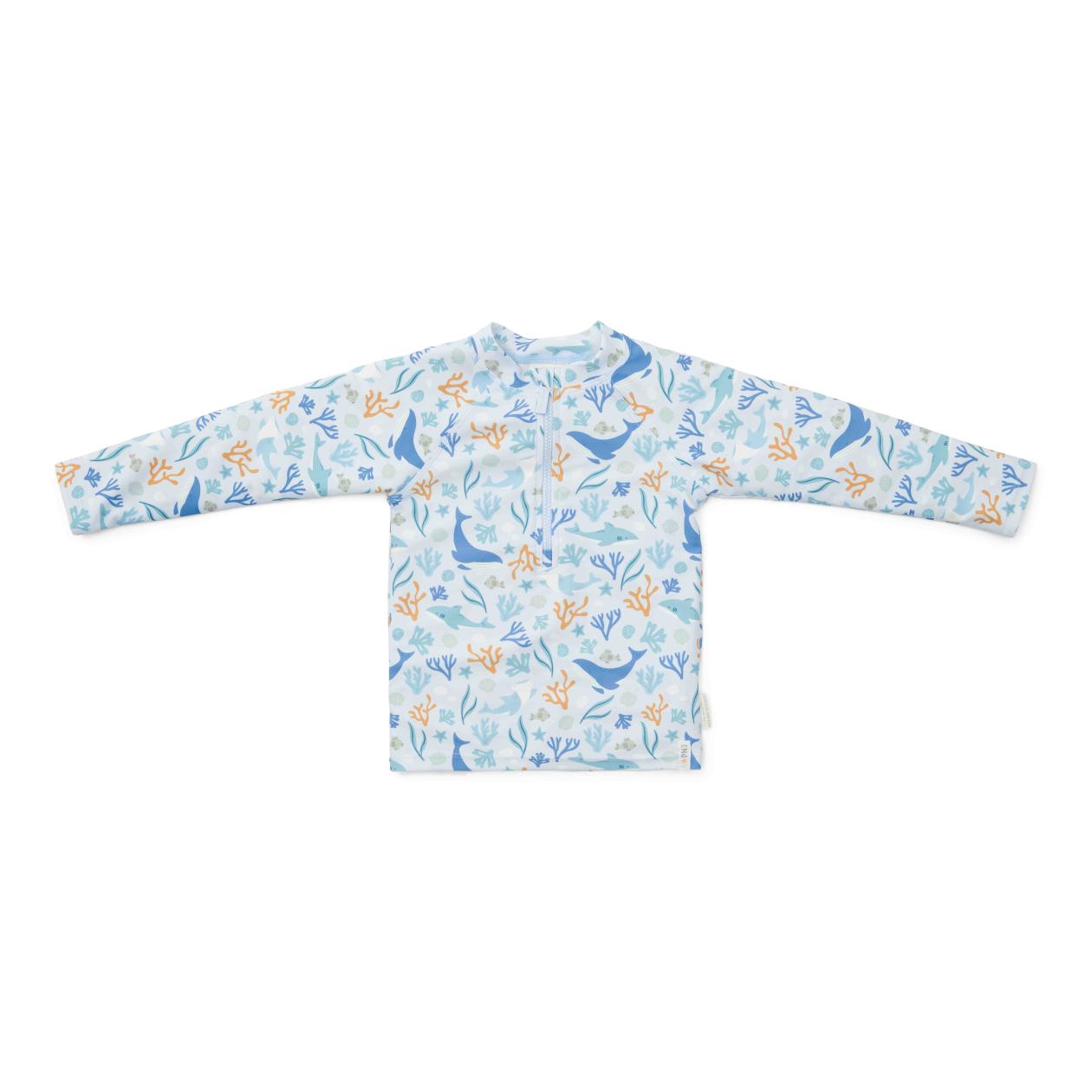 T-shirt de bain Little Dutch mer corail