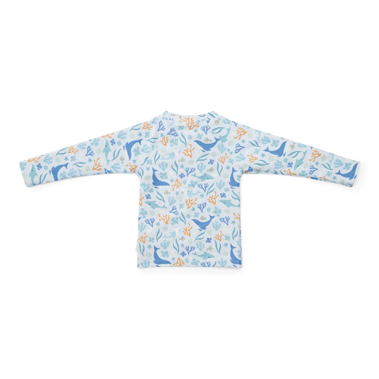 T-shirt de bain Little Dutch mer corail