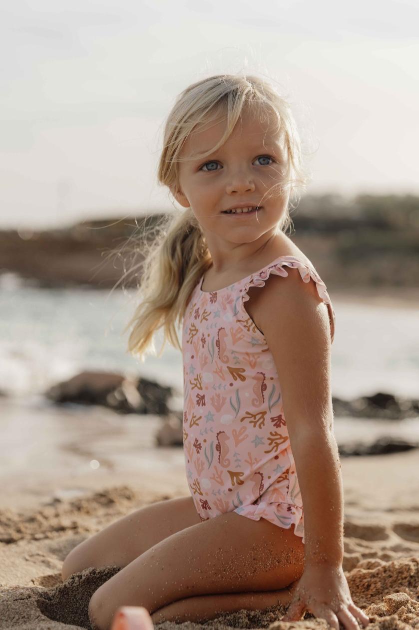 Swimmingsuit Little Dutch coral sea