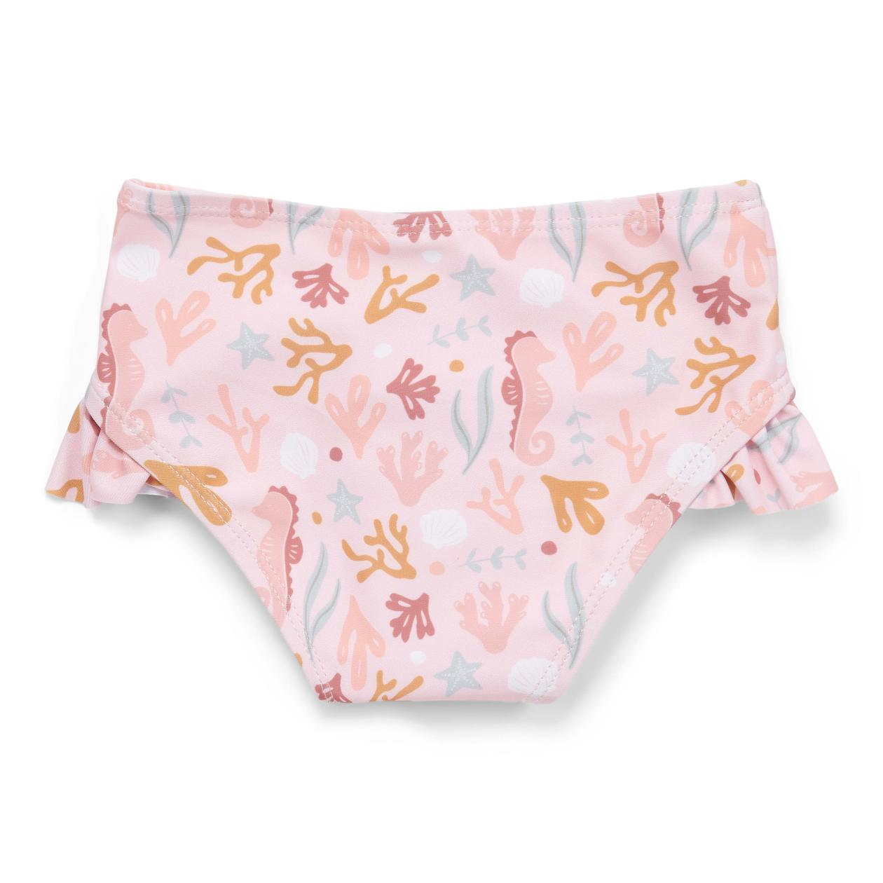 Bikini short Little Dutch coral sea
