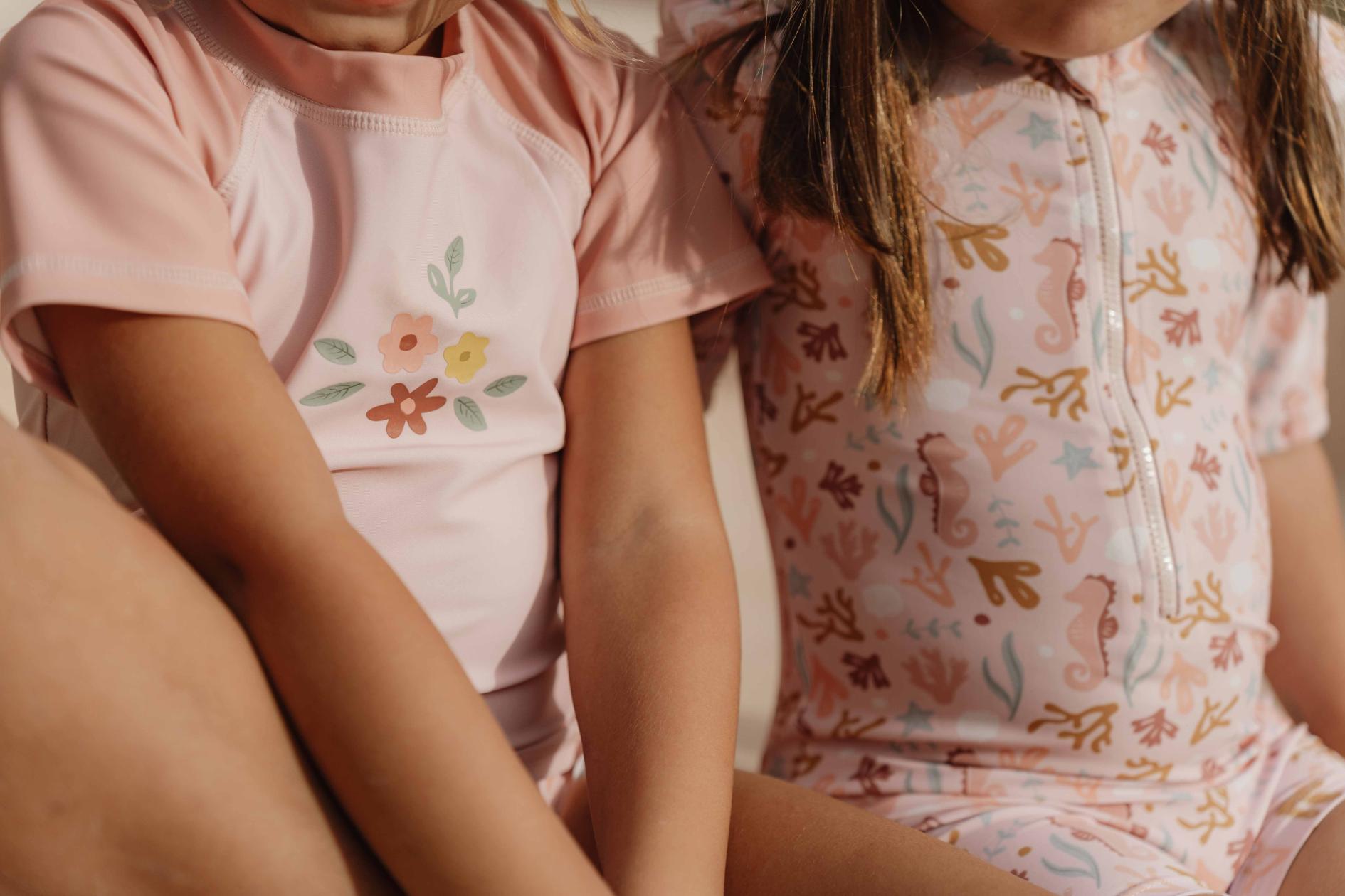 Swim Shirt Little Dutch light pink