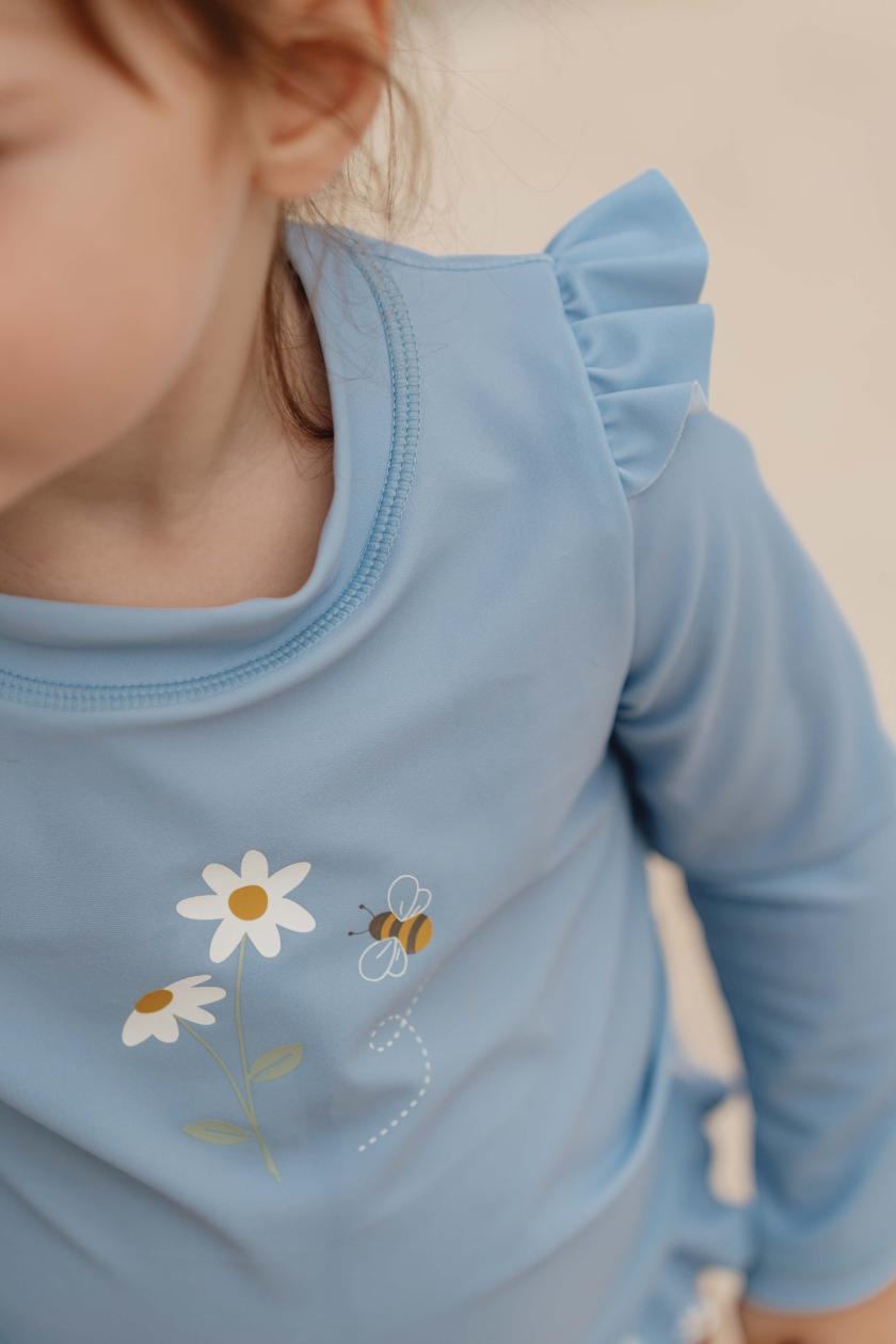 Swim shirt Little Dutch light blue