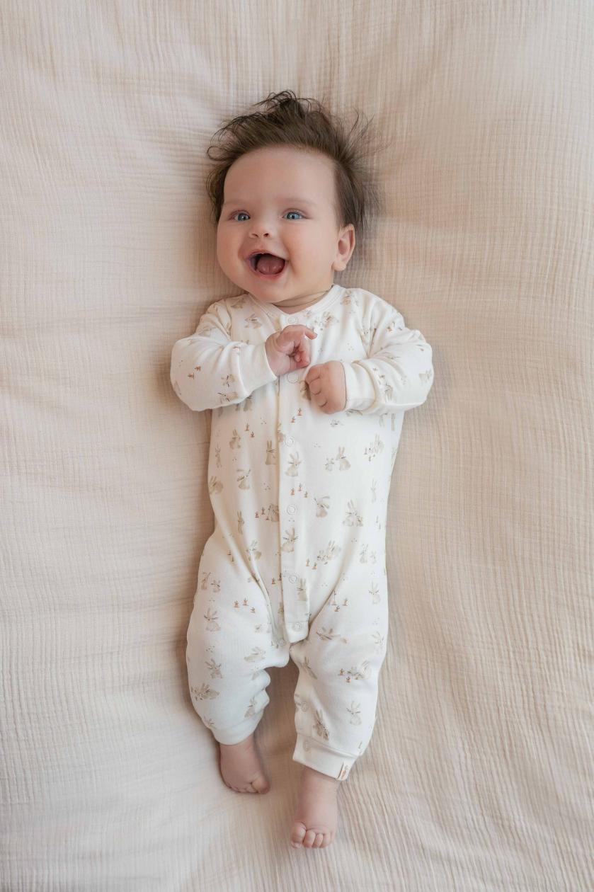 Playsuit Little Dutch baby bunny